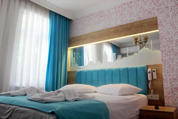 Minibar, caja de seguridad en la habitación y sistema de insonorización