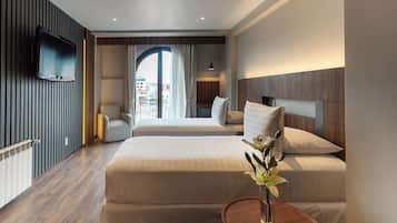 Suite estudio Deluxe | 1 dormitorio, ropa de cama de alta calidad, edredones de plumas