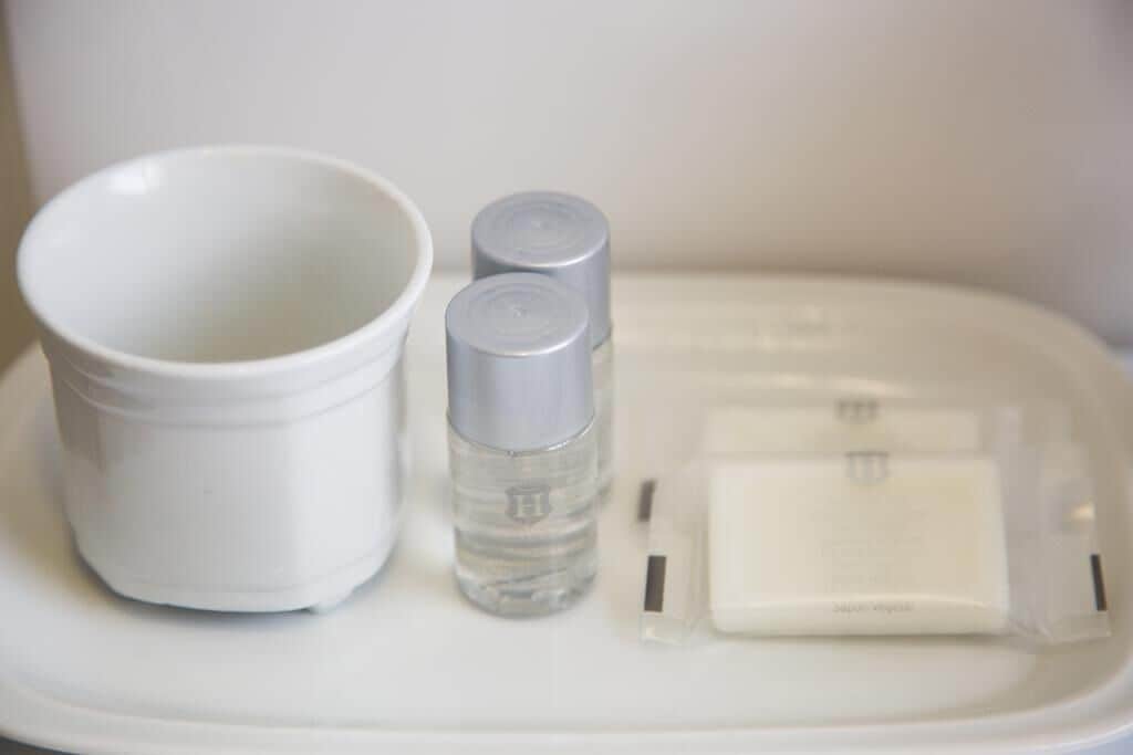 Dusche, Haartrockner, Bidet, Handtücher