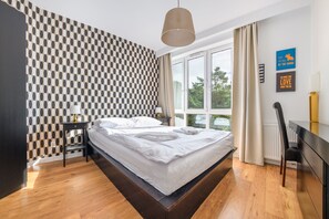 Lägenhet (29G) | Arbetsyta för laptop, gratis wi-fi och sängkläder