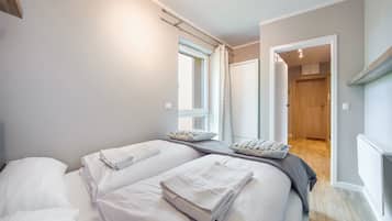 Apartament (123 J) | 1 間睡房、手提電腦工作空間、免費 Wi-Fi、床單
