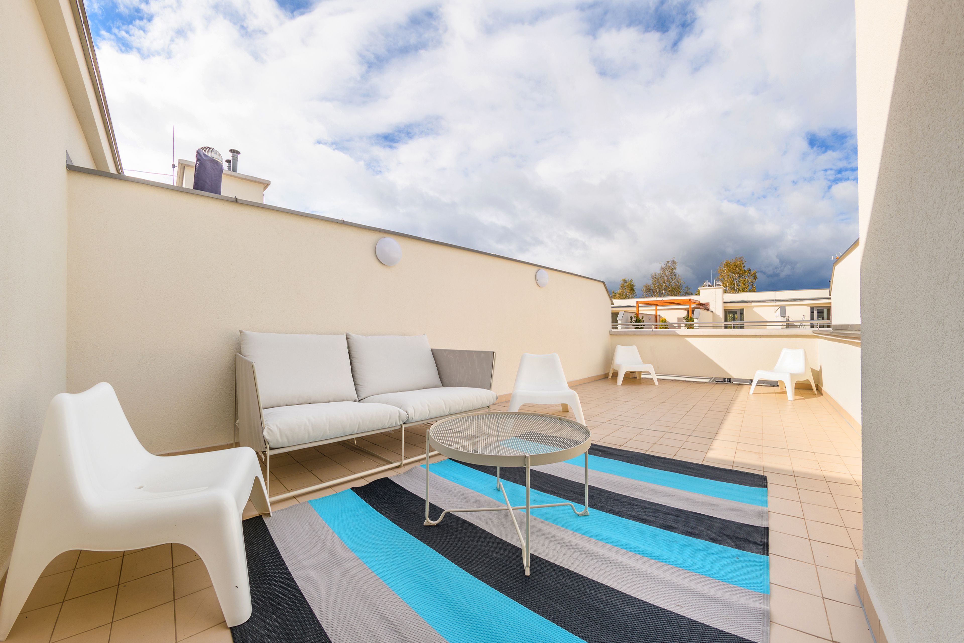 Apartment (29G) | Laptopgeeigneter Arbeitsplatz, kostenloses WLAN, Bettwäsche