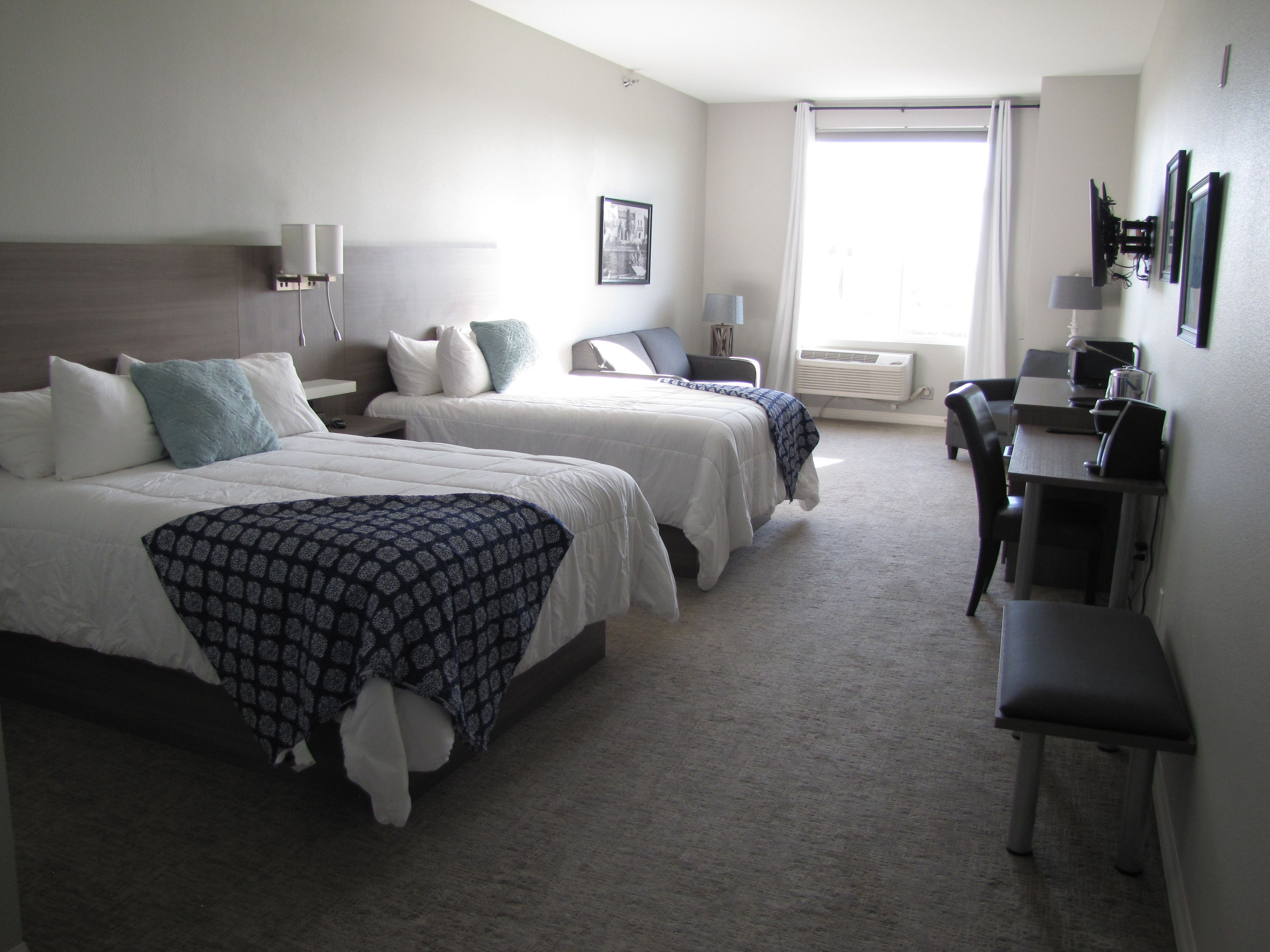 standard suite, multiple beds, non smoking | premium bedding, pillow-top beds, desk, blackout curtains