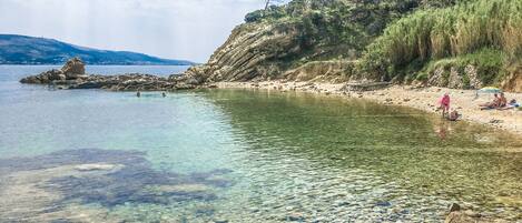 Am Strand, Liegestühle