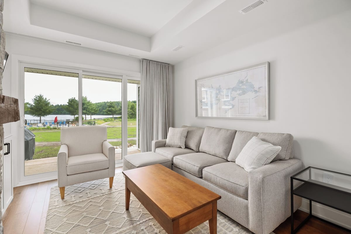 50-inch TV with cable channels