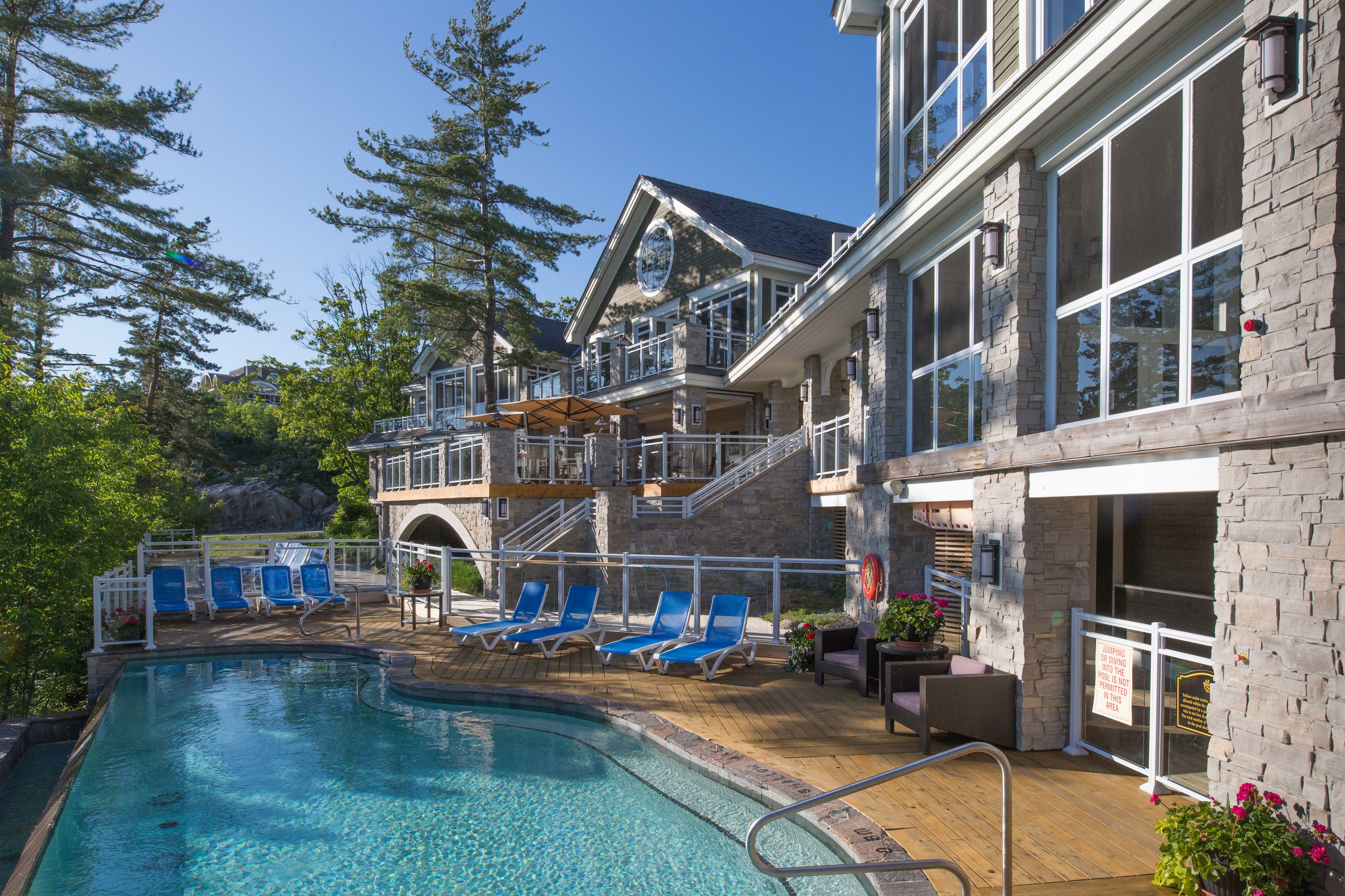 Seasonal outdoor pool