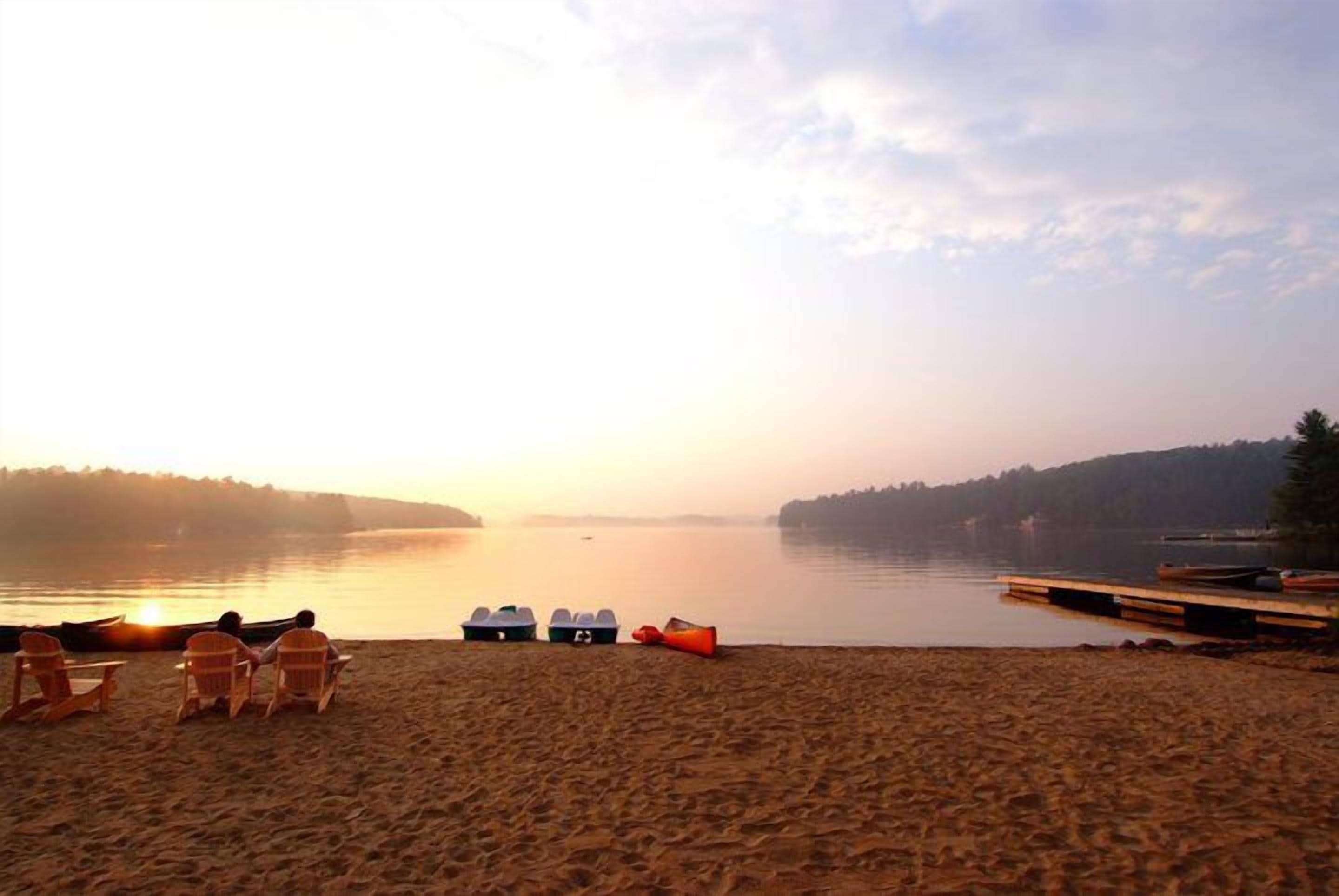 Private beach, white sand, kayaking, rowing