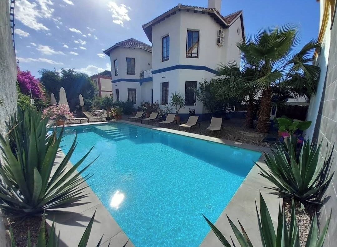 야외 수영장, 수영장 파라솔, 일광욕 의자