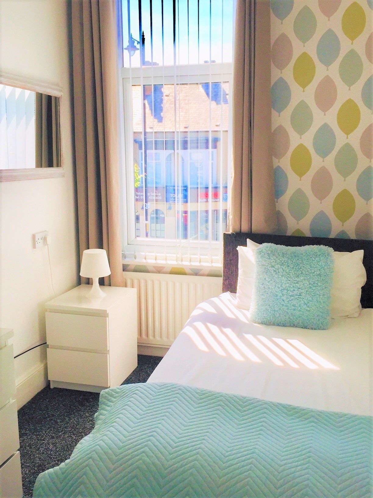 Traditional-Stadtwohnung, Nichtraucher, Stadtblick | Individuell dekoriert, individuell eingerichtet, Verdunkelungsvorhänge