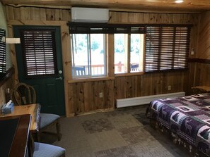 Blackout curtains, iron/ironing board, rollaway beds, free WiFi