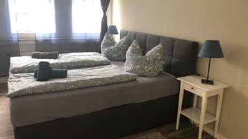 Apartment | Kostenloses WLAN, BettwÀsche