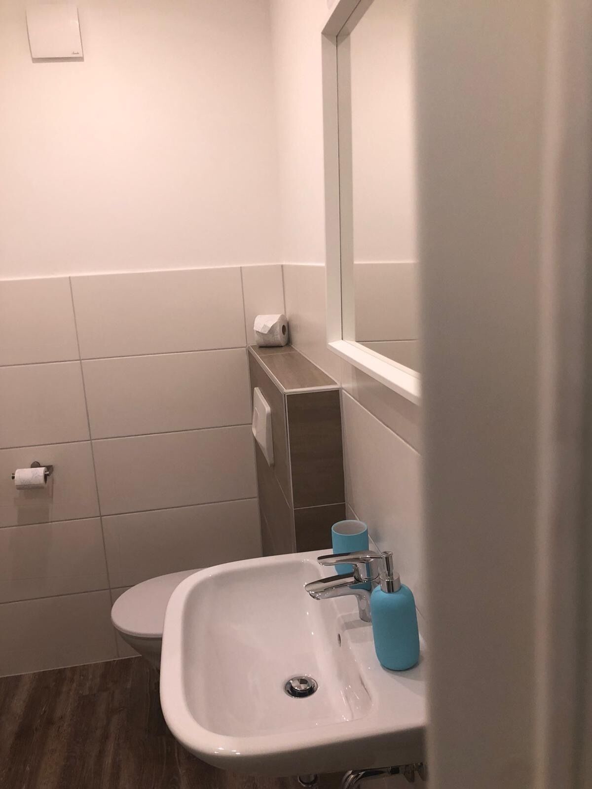 Apartment | Badezimmer | Dusche, Haartrockner, Handtücher