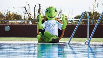 2 piscinas al aire libre, socorrista en las instalaciones