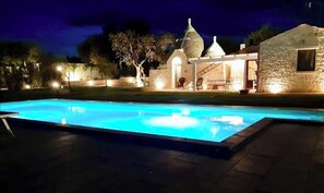 Outdoor pool - Rinaldi Trullo - Private Pool and Sauna (Castellana Grotte)