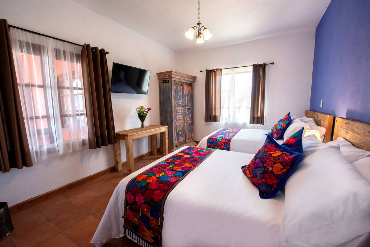 Junior Suite, Multiple Beds, Mountain View | Premium bedding, down duvets, desk, laptop workspace