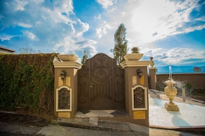 Entrada da propriedade