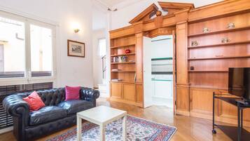 Apartment, 2 Bedrooms | Living area | Flat-screen TV