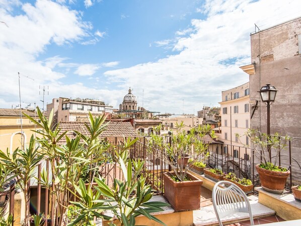 Apartment, 2 Bedrooms | Terrace/patio - RSH Pallaro Terrace Stunning View (Rome)