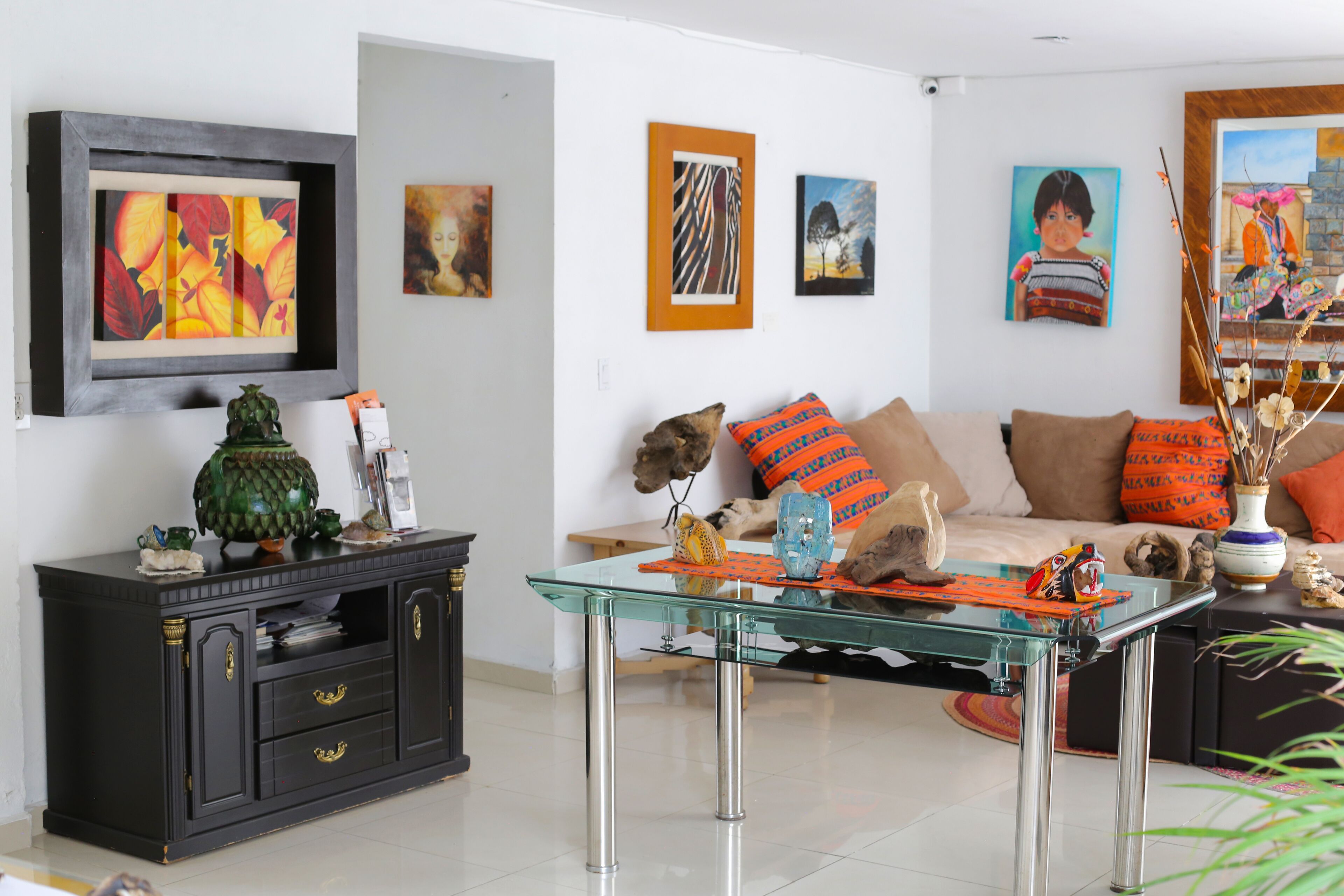 Televisión LED, tablet y Netflix 