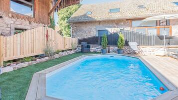 Family Cottage, Private Bathroom, Courtyard View (SPA & Sauna) | Outdoor pool | Indoor pool, outdoor pool