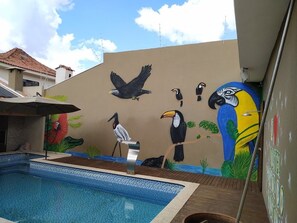 Alberca al aire libre