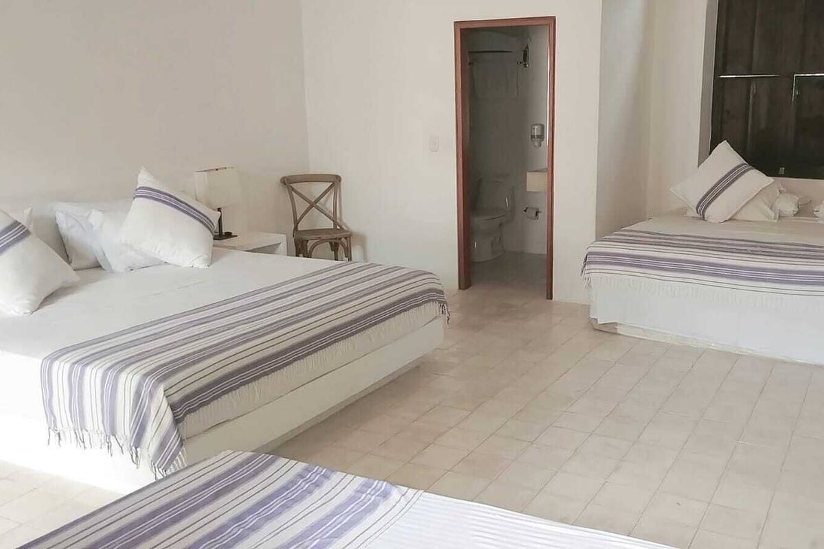Family Room | Blackout drapes, iron/ironing board (on request), WiFi (free)