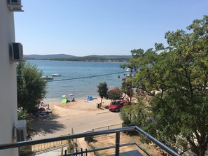 Classic-Apartment, Meerblick | Balkon