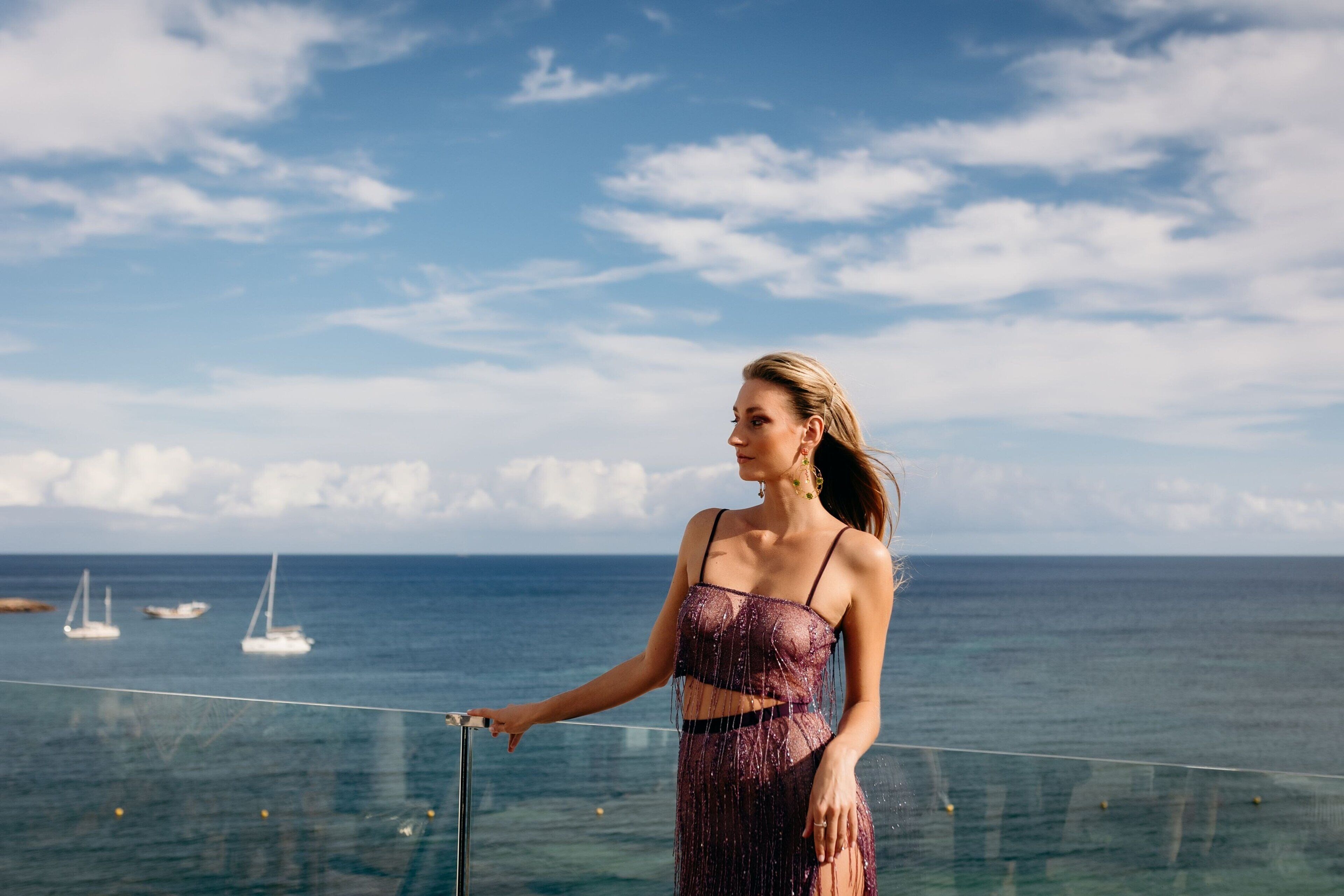 outdoor wedding area