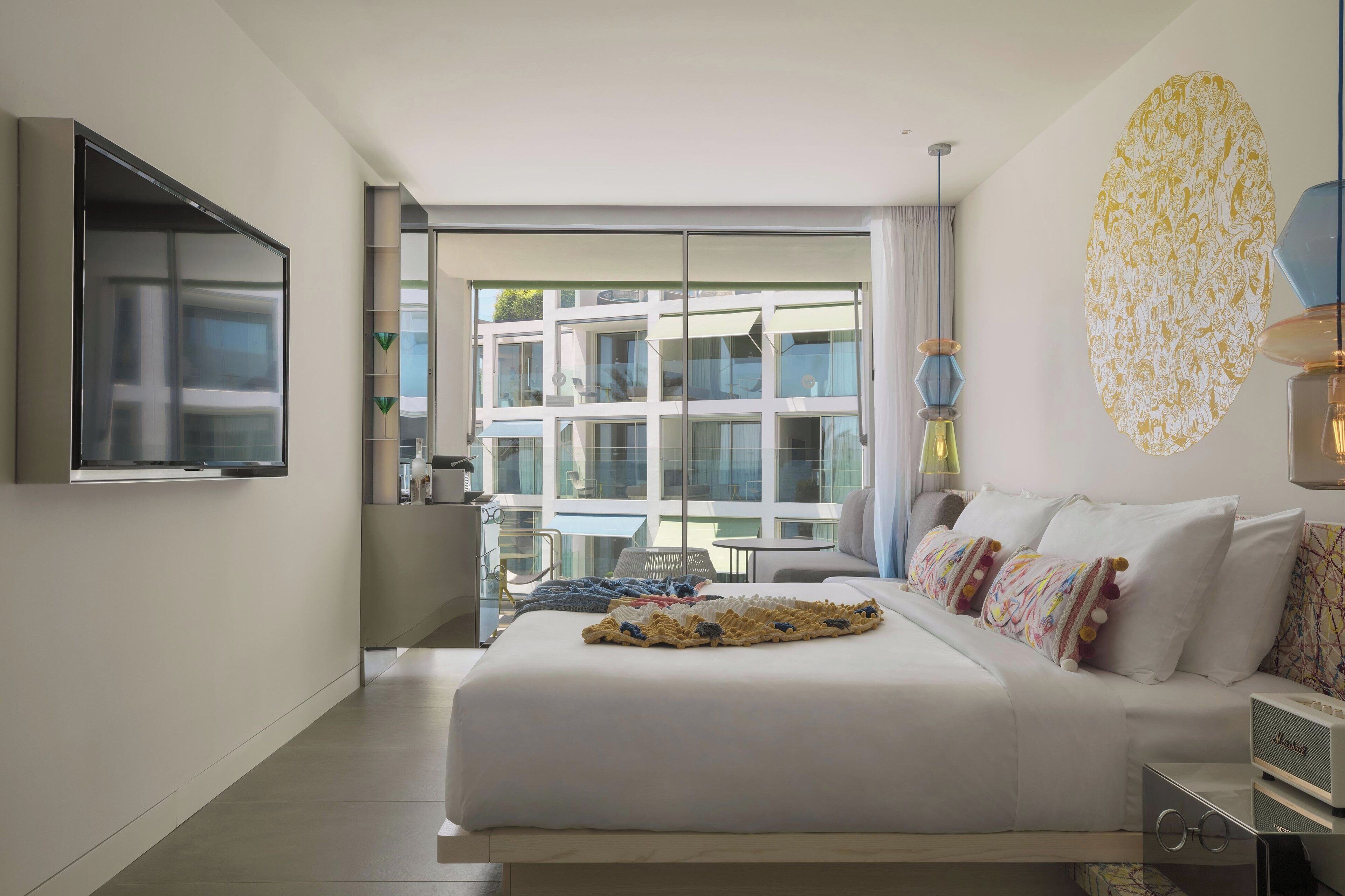 Hypo-allergenic bedding, pillowtop beds, minibar, in-room safe