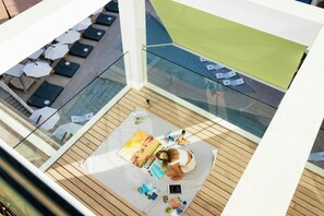 Penthouse, 1 King-Bett (Terrace)