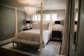 Sycamore 2 Bedroom in Carriage House | 埃及棉床單、高級寢具、羽絨被、舒適加層