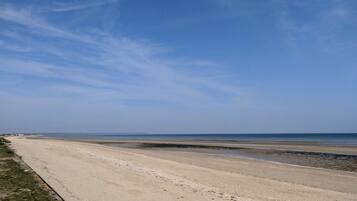 Vlak bij het strand