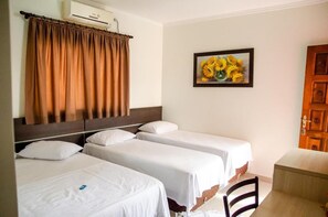 Laptop workspace, iron/ironing board, free WiFi, bed sheets