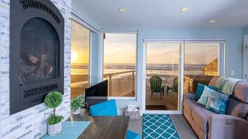 電視、壁爐、 辦公室