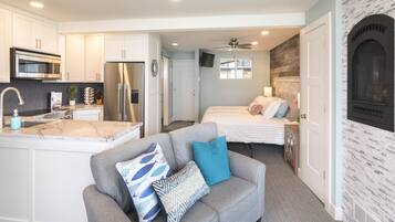 電視、壁爐、 辦公室