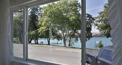 Impresionantes vistas al lago desde todas las habitaciones!