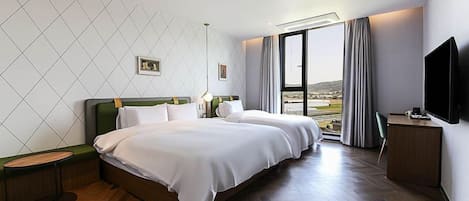 Individually decorated, individually furnished, free WiFi, bed sheets
