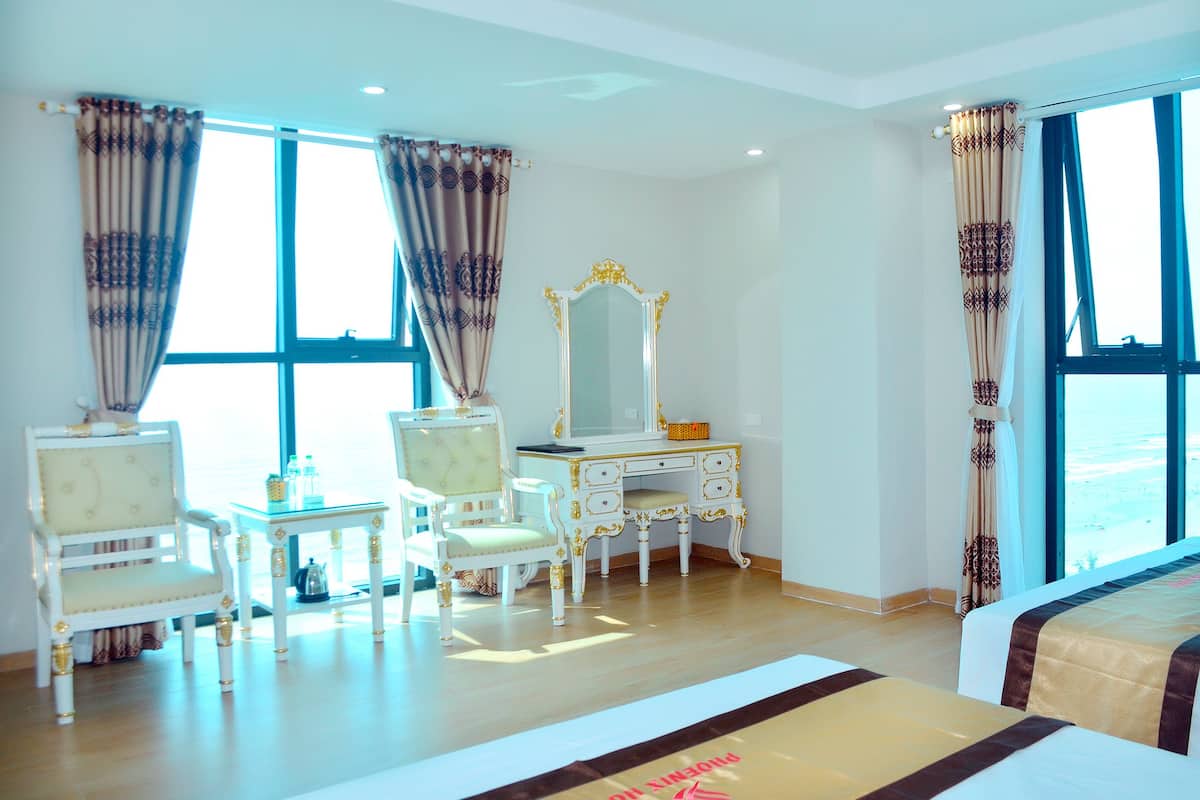 Chambre Deluxe, vue sur la plage | Vue de la chambre