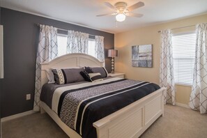 5 bedrooms, desk, iron/ironing board, free WiFi