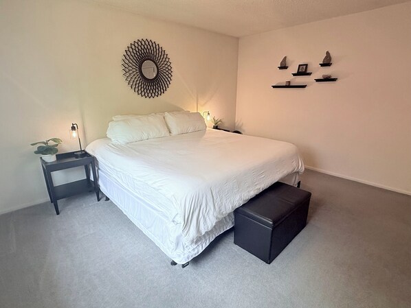 2 habitaciones, tabla de planchar con plancha y wifi gratis