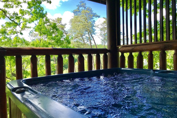 Bain à remous extérieur