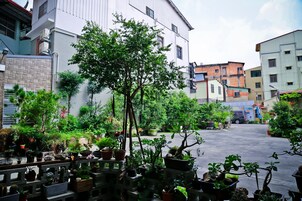 Vista al jardín