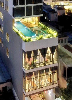 Façade de l’hébergement