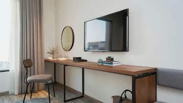 Minibar, coffres-forts dans les chambres, décoration personnalisée