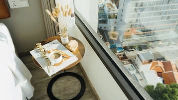 Superior Double or Twin Room, Partial Sea View | Premium bedding, memory foam beds, minibar, in-room safe