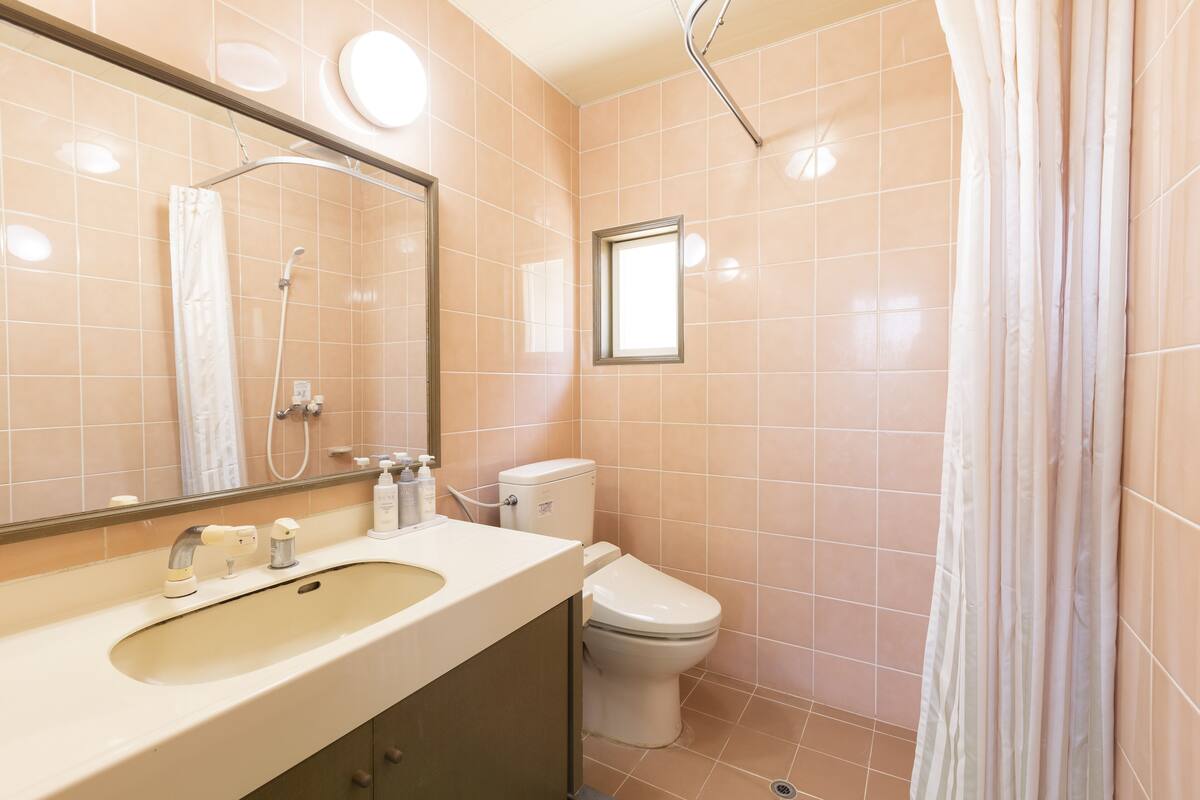 business twin room, 2 single beds, non smoking | bathroom | free toiletries, hair dryer, slippers, bidet