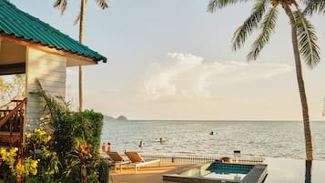 Exclusive Villa, Multiple Beds, Sea View, Beachfront | Beach/ocean view