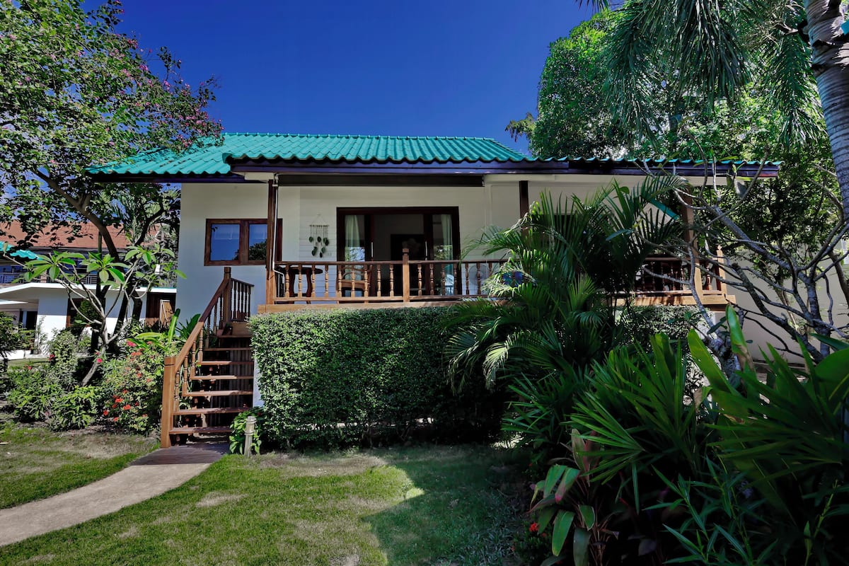 Deluxe Villa, Multiple Beds, Sea View, Garden Area | Terrace/patio