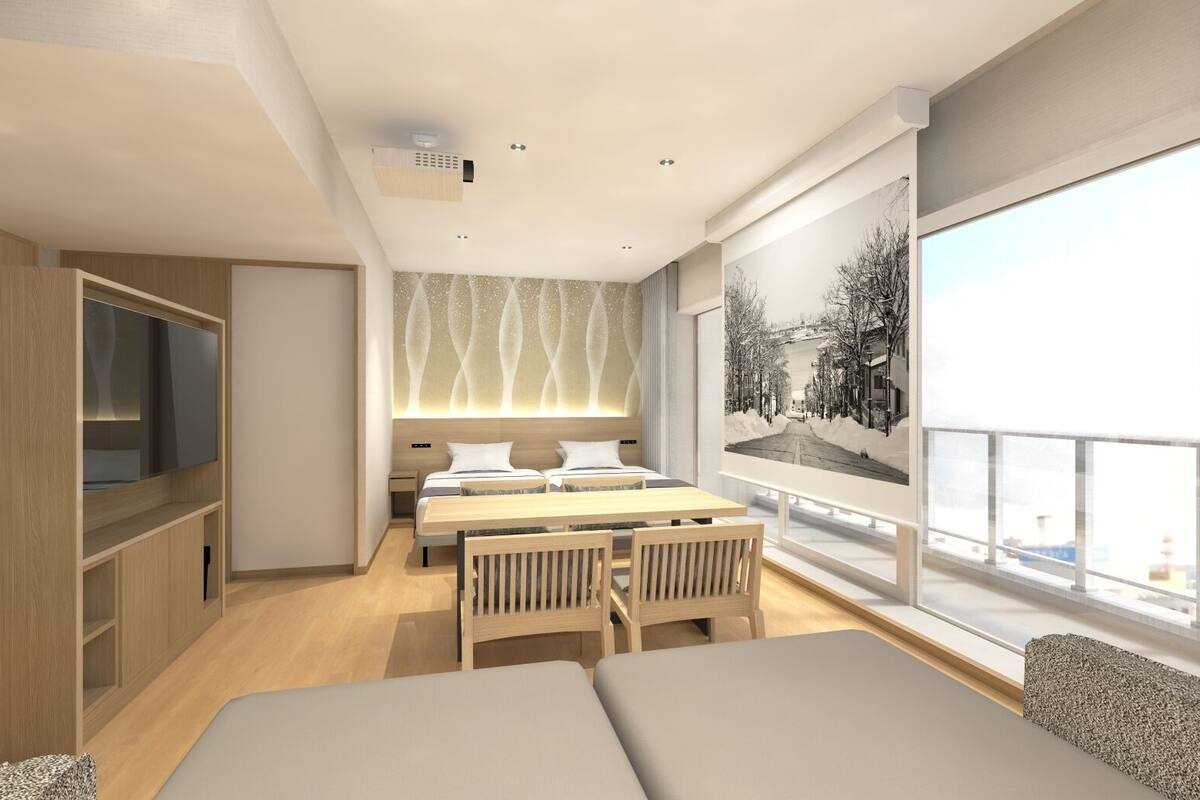 特級客房, 非吸煙房, 城市景 (Theater, Cleaning 1 for 3days, MAX 4P) | 高級寢具、羽絨被、房內夾萬、遮光窗簾/窗簾