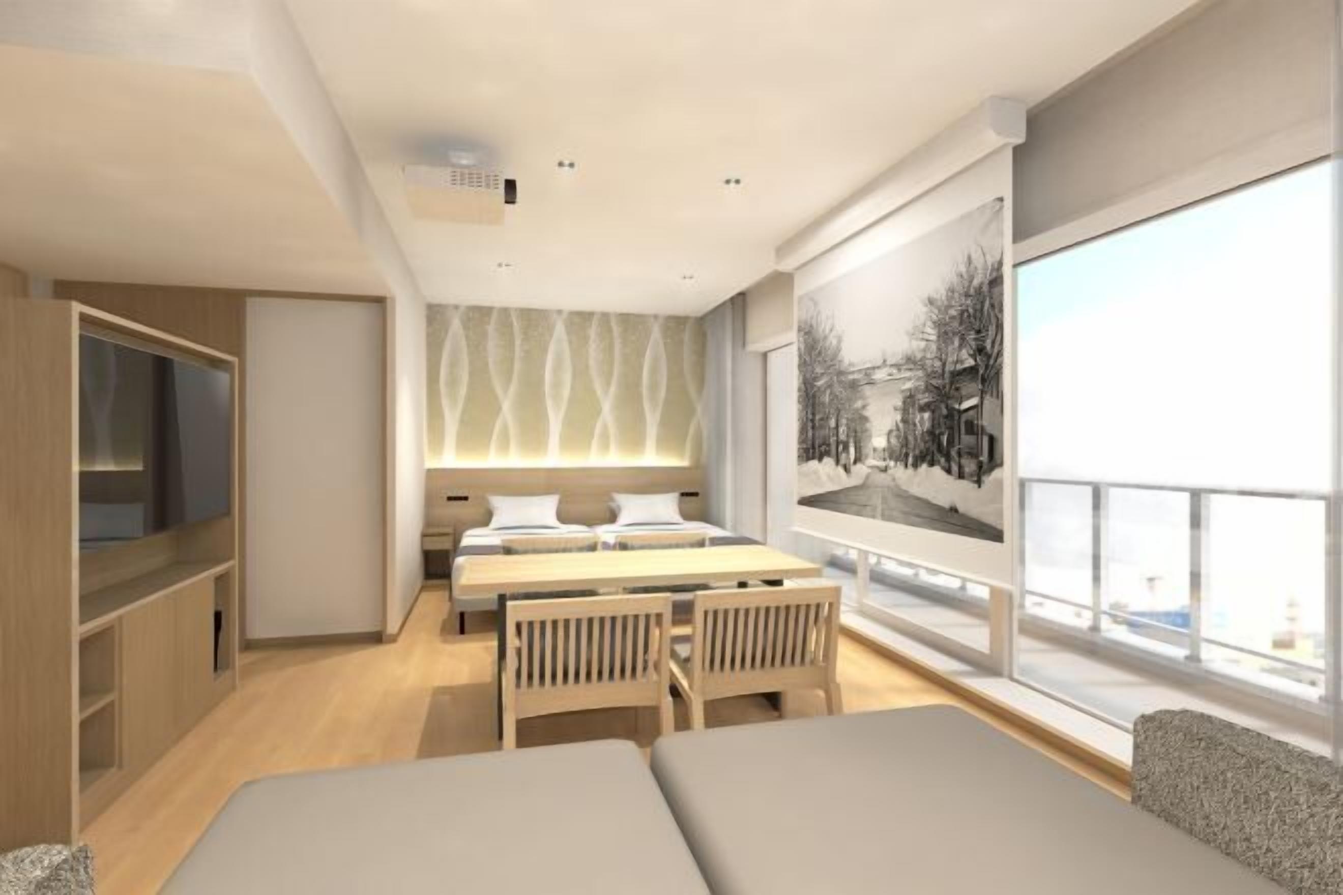 高档床上用品、羽绒被、客房内保险箱、遮光窗帘